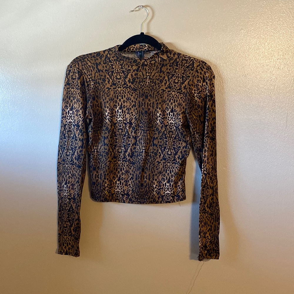 Cheetah Long Sleeve Top